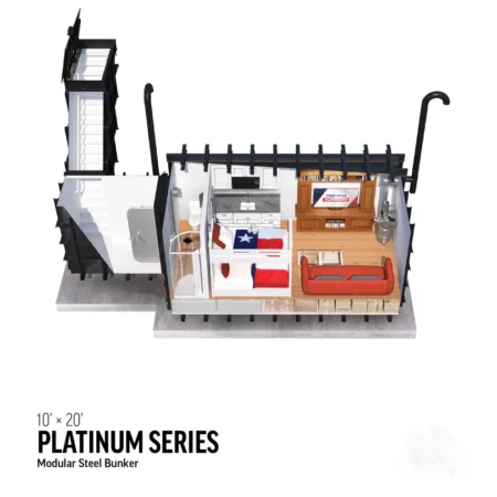 SSS 10' x 20' Luxury Bunker