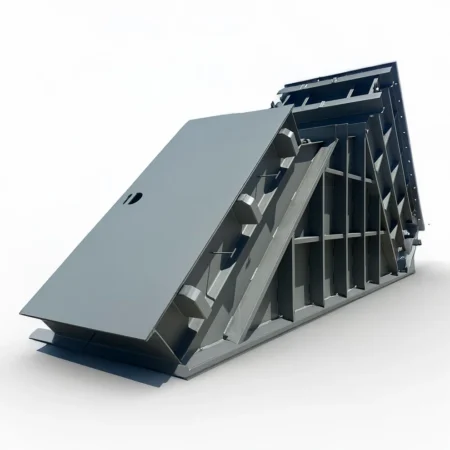 Stairs with Hatch and Gas-Tight Door