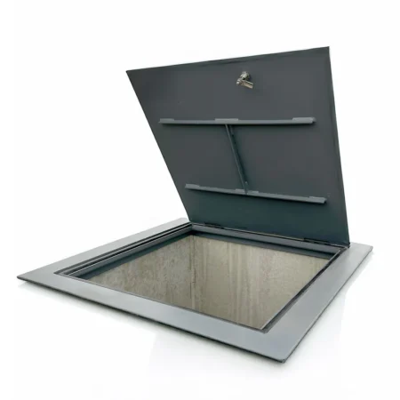 32" x 32" Lockable Steel Hatch