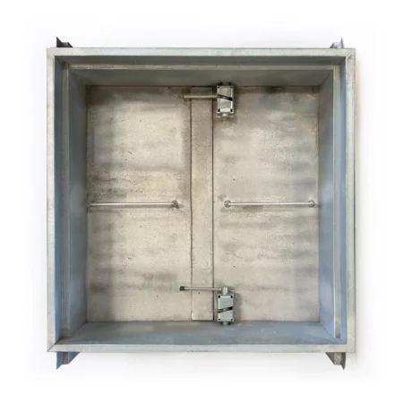 Safe Room Swinging Window